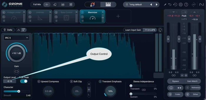 Output in Ozone 12