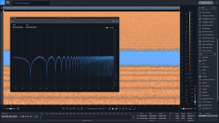 Comb filtering