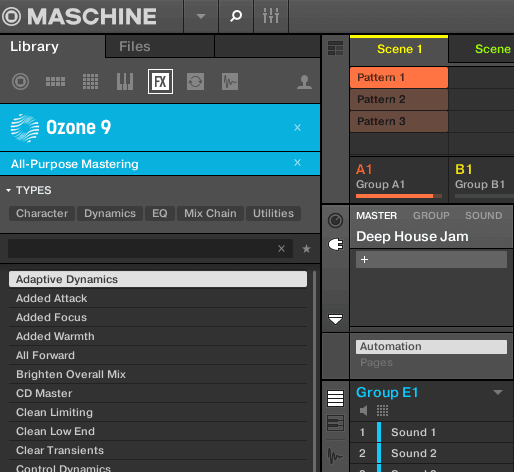 Click ‘FX’ in Maschine.png
