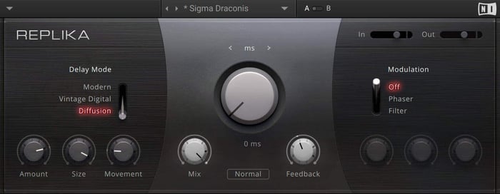 REPLIKA delay plug-in