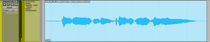 Vocals after consolidating
