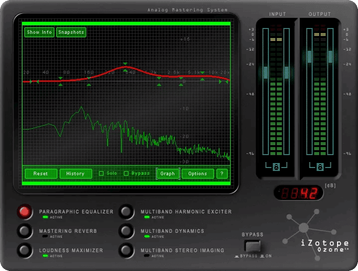 The user interface for Ozone 1