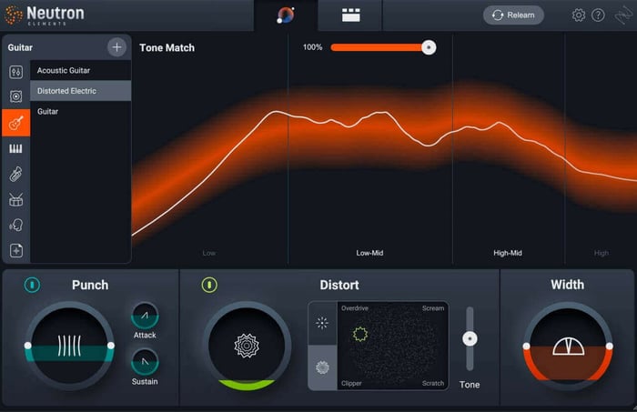 Dial-in the settings of Neutron Elements to taste