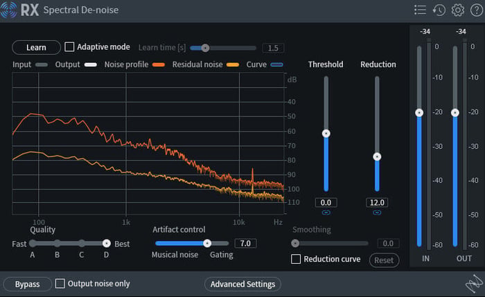 RX Spectral De-noise