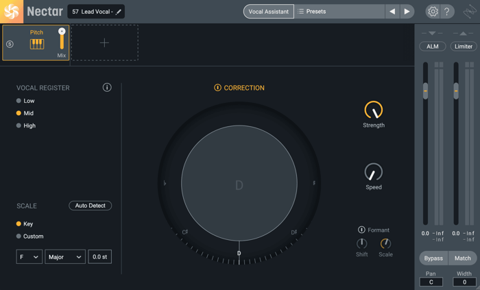 nectar pro pitch correction module
