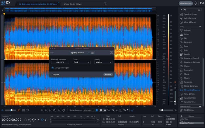 The Streaming Preview module in RX 11