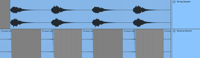 Reverse reverb