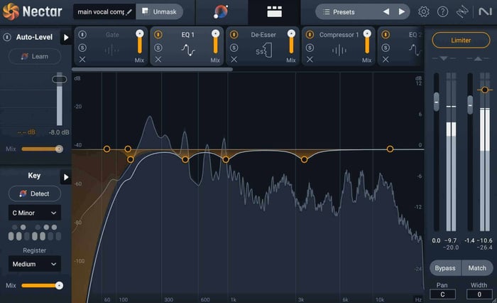 Nectar 4 Equalizer module