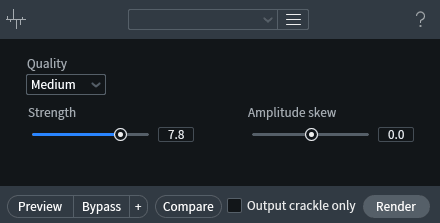 RX 7 De-crackle