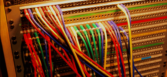 Patchbay at Island Sound Studios