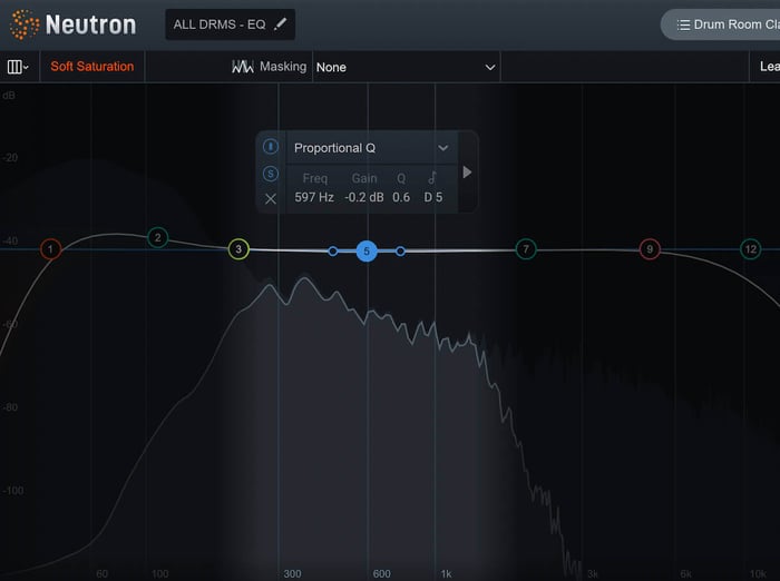 Neutron's EQ band range