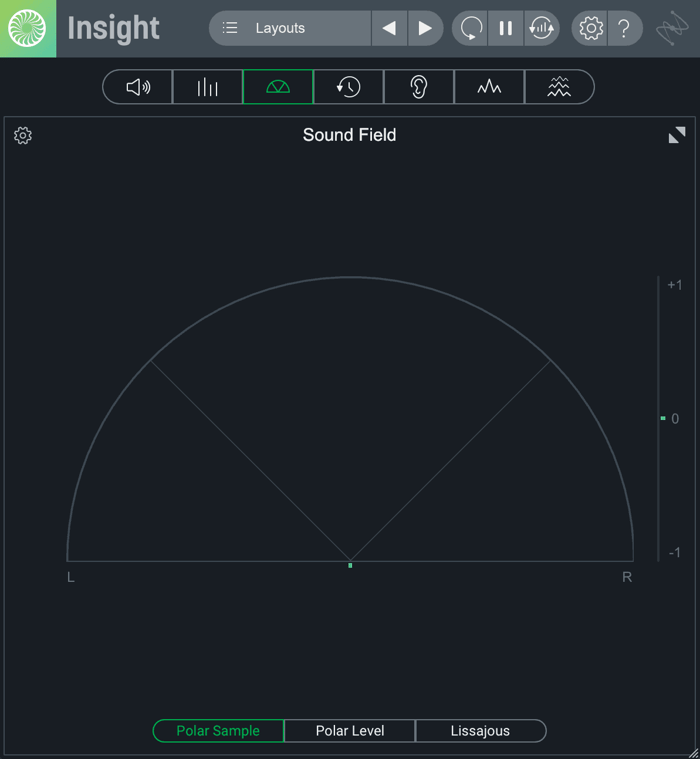 iZotope Insight Sound Field