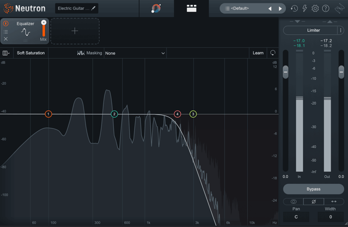 Example of a low-pass filter in Neutron