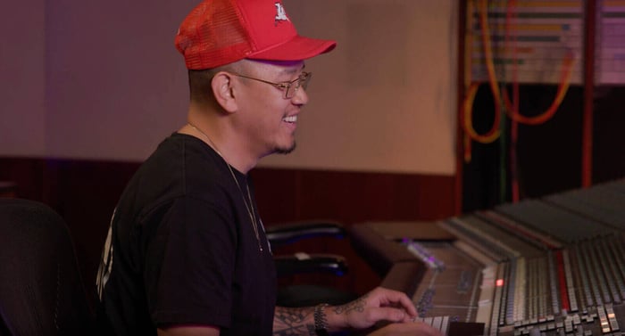 david kim at chalice recording studio