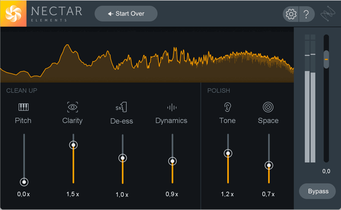 Nectar Elements parameter controls