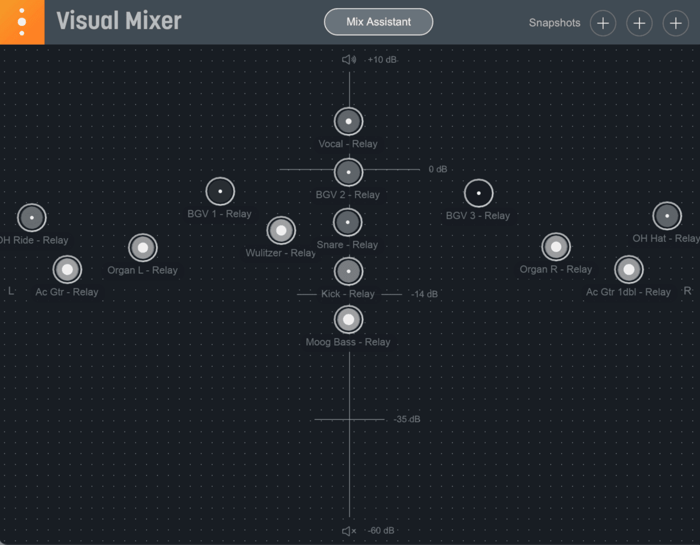 iZotope Visual Mixer