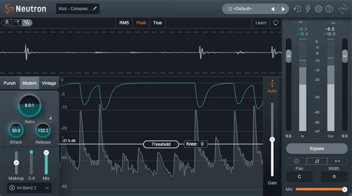 Adding punch compression settings in Neutron