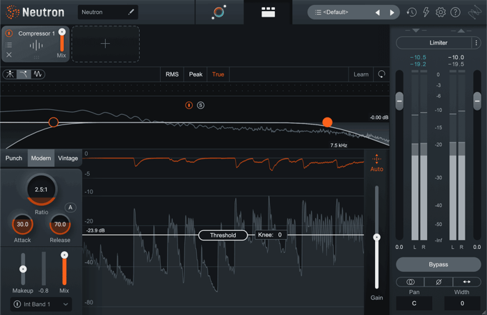 Applying detection filtering to Neutron’s True mode