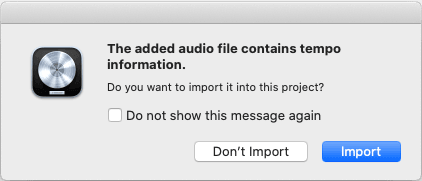 Import tempo metadata from your stereo files into your mastering projects