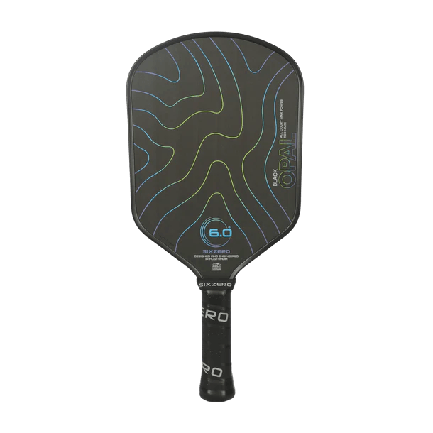 pickleball paddles for tennis elbow Six Zero Black Opal comfortable control paddle