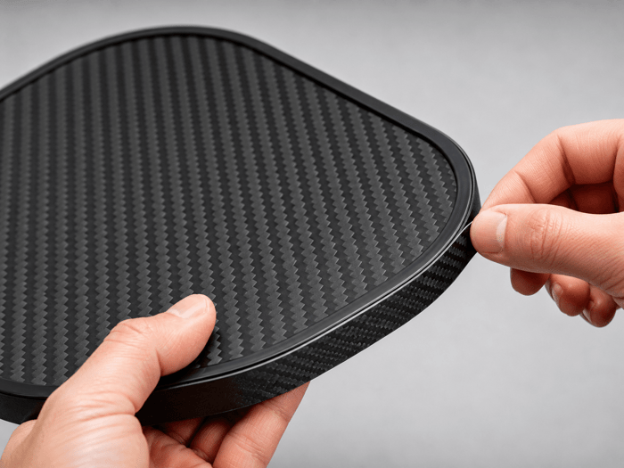 How to clean pickleball paddle — edge guard tape inspection and replacement