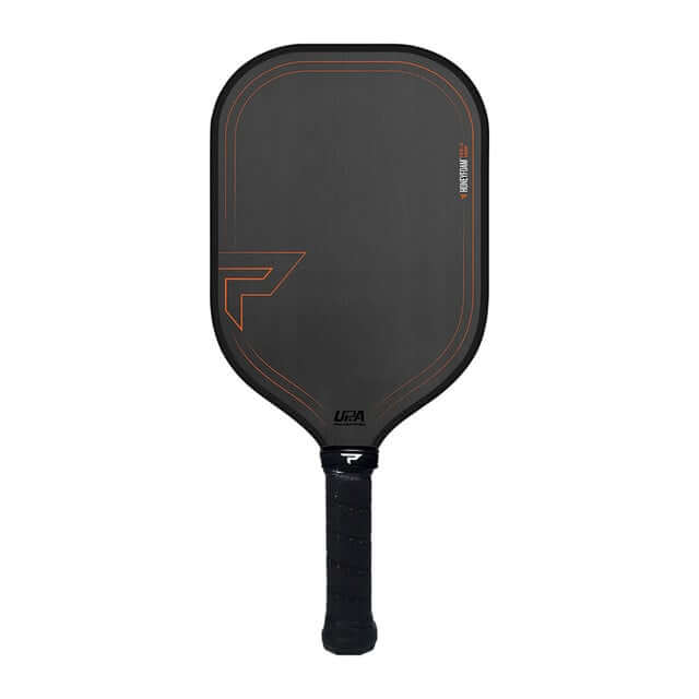 Paddletek HoneyFoam paddle matte black with orange accents
