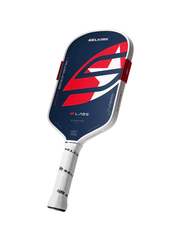 Selkirk Boomstik review of the elongated Jack Sock edition pickleball paddle