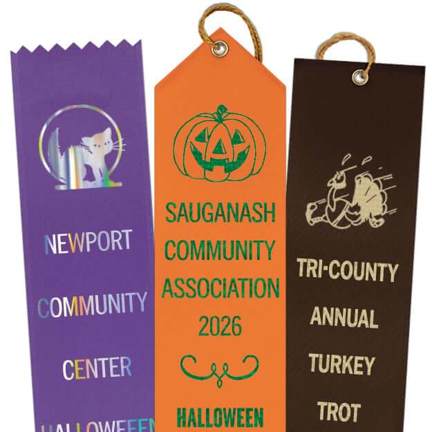 Custom Award Flat Ribbons