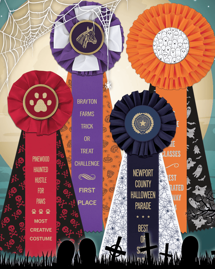 Hodges Badge Company seasonal side streamers