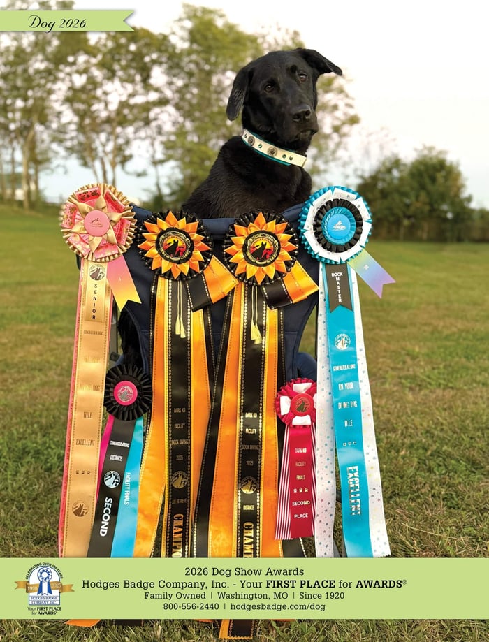 Dog Show Catalog Cover Contest 2026 Winner