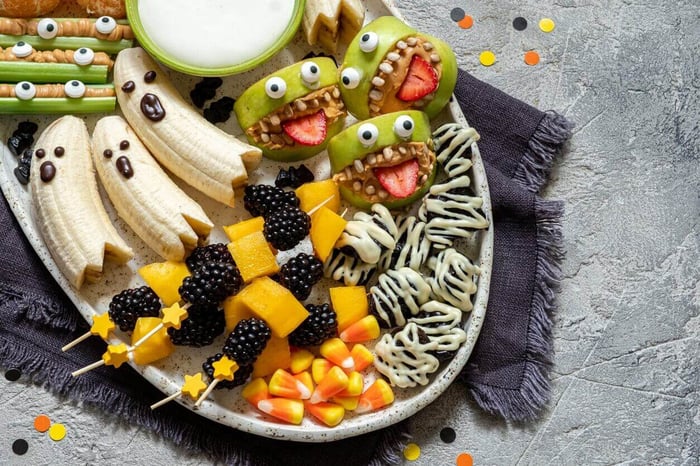 Yummy treats for your next Halloween mystery party.