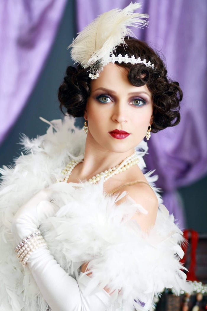 Suggested attire for murder mystery party set in the Roaring '20s.