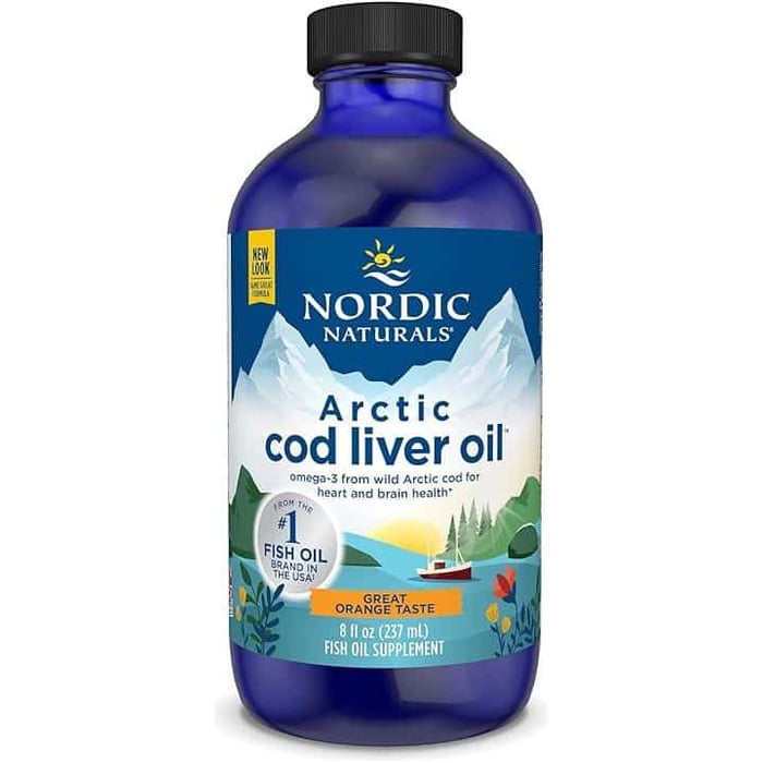Arctic Cod Liver Oil Liquid Nordic Naturals