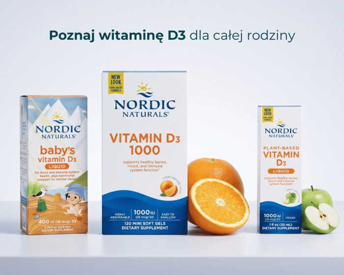Witamina D3 dla całej rodziny