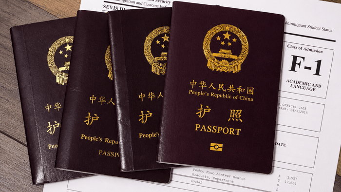 chinese student visas
