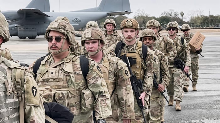 Troops