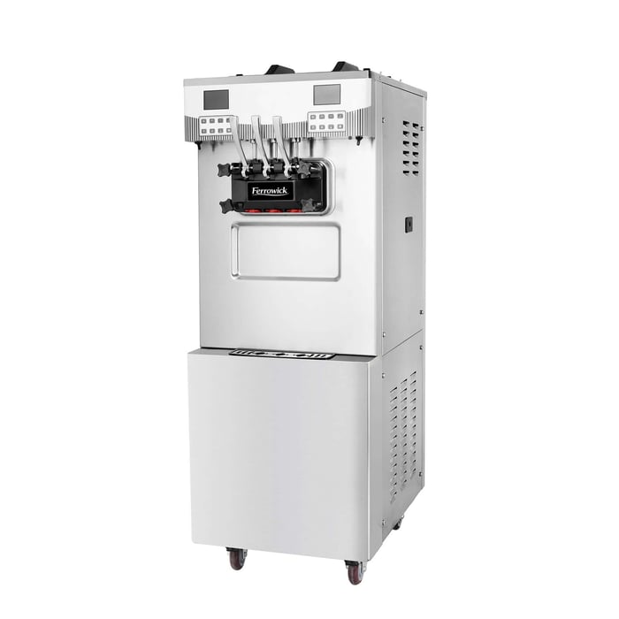 Ferrowick IC55L hardwired dual-system commercial ice cream machine