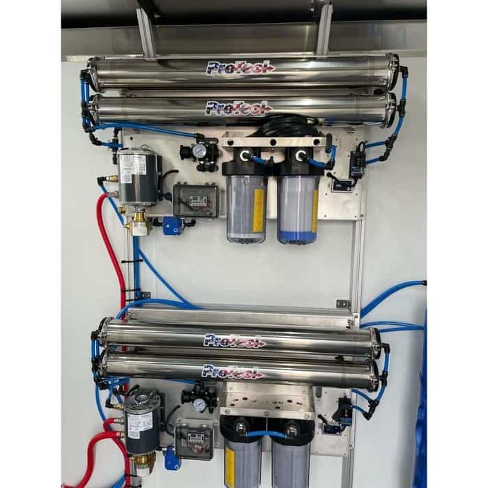 drone cleaning hydropanel