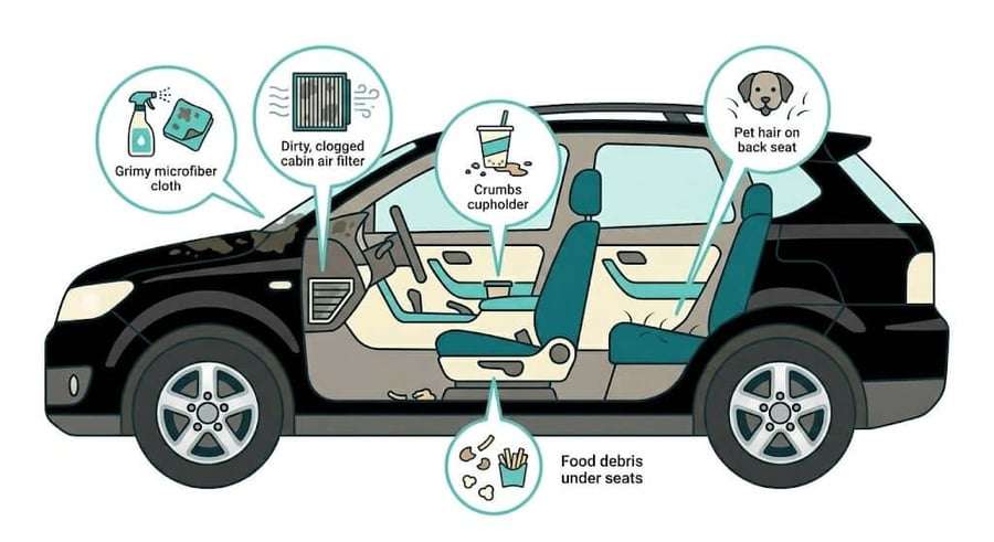 How to Freshen Car Interior