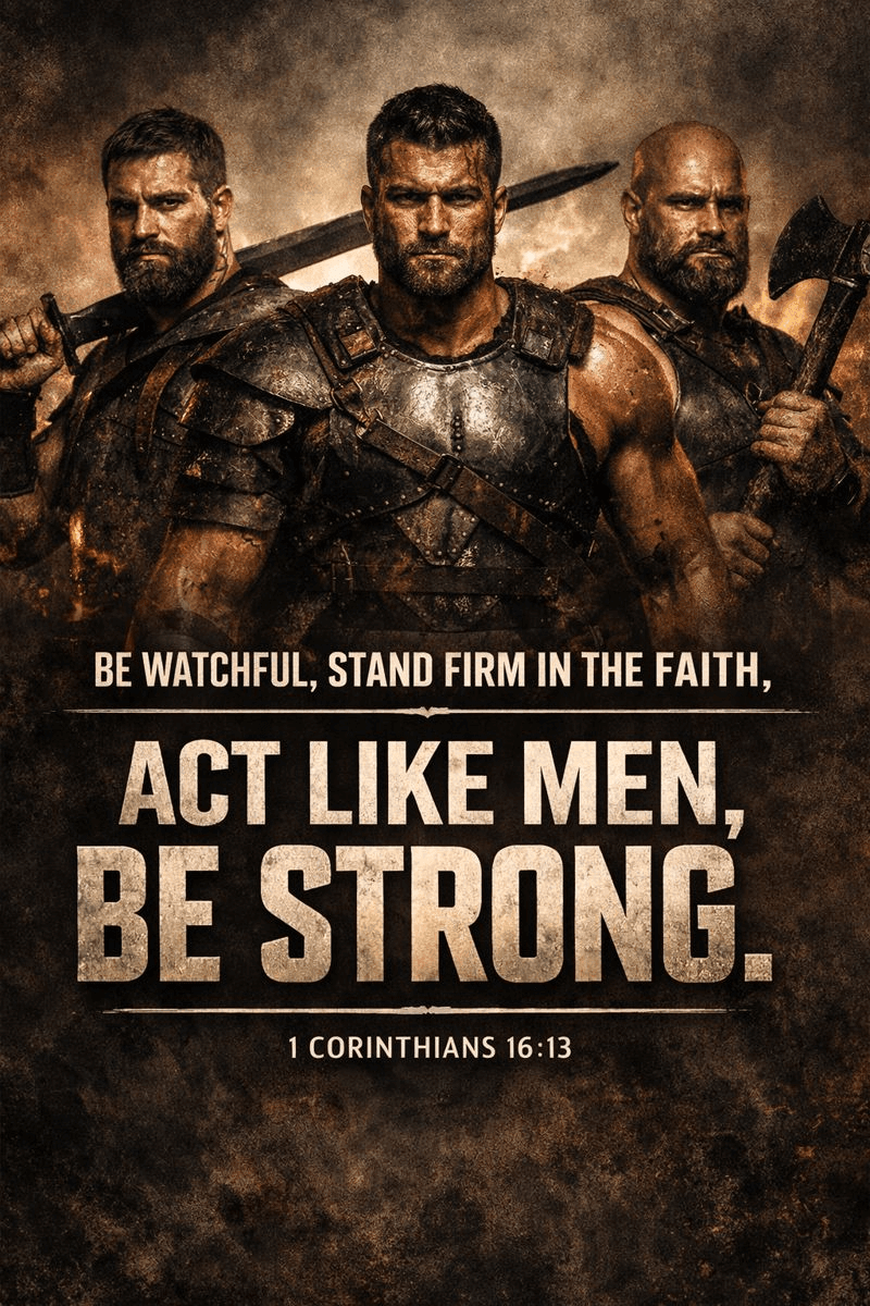 men should be strong
