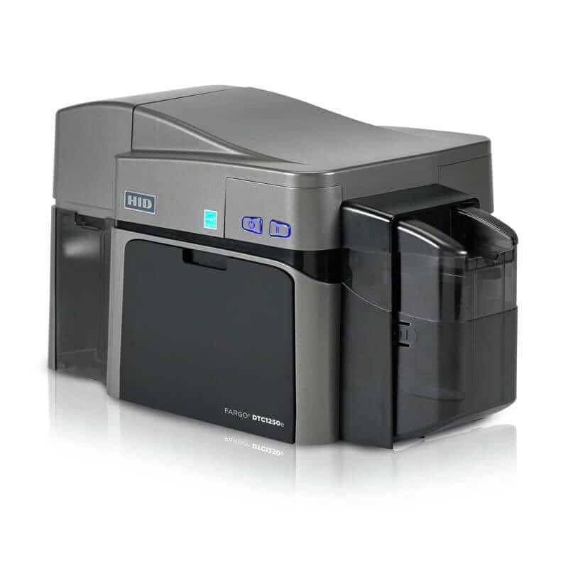 Fargo DTC error 93 wrong ribbon on ID card printer screen
