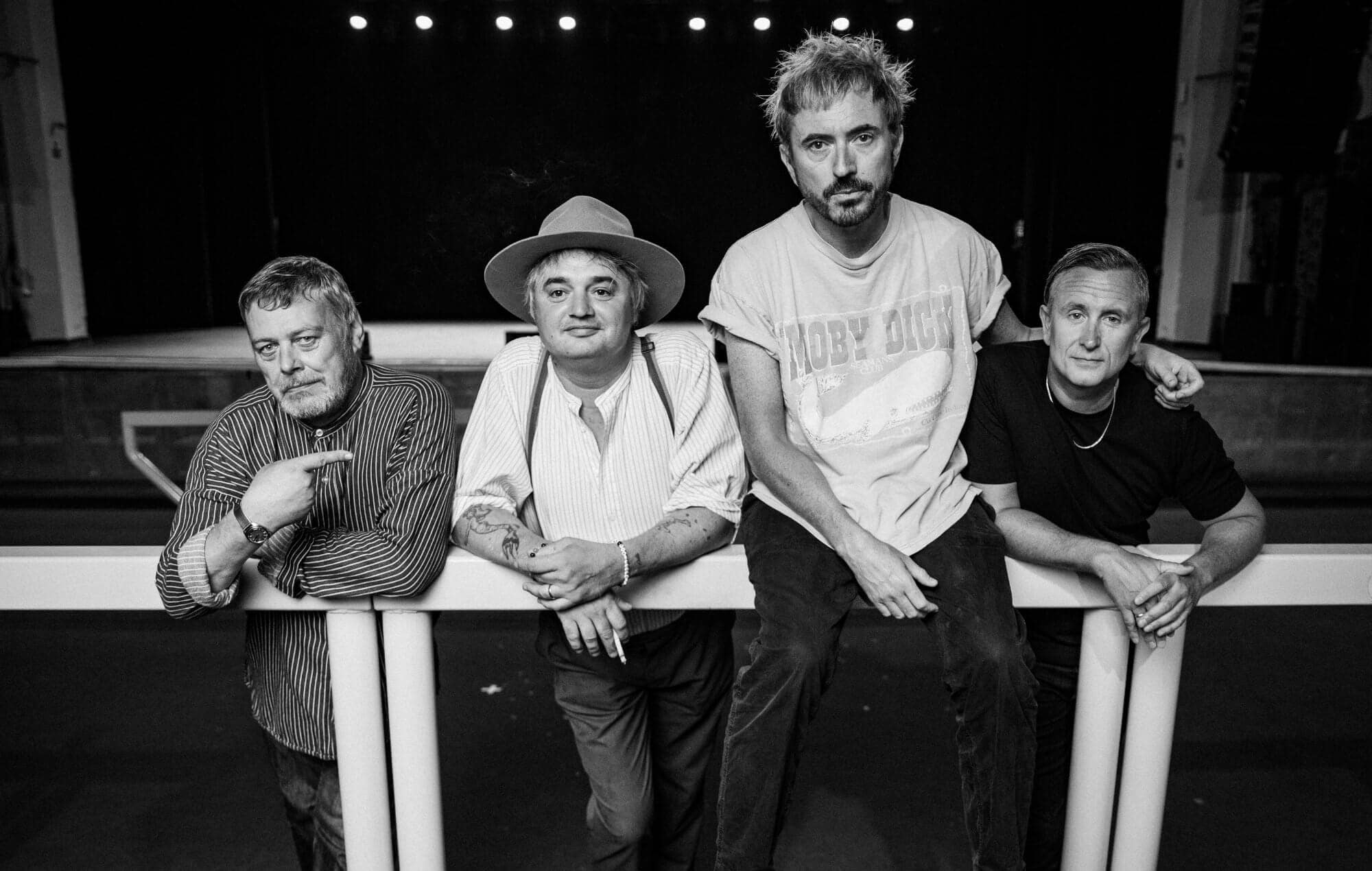 Babyshambles band members during the 2026 reunion era
