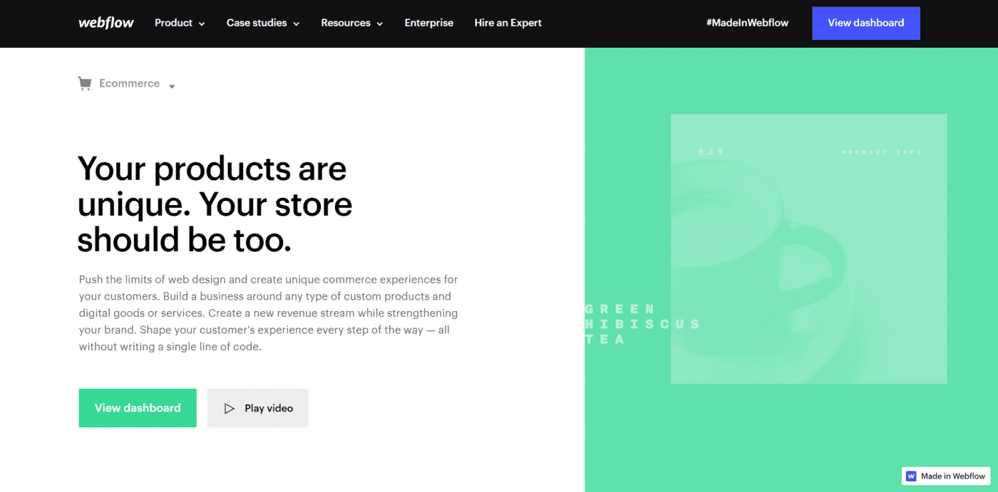 Webflow Ecommerce