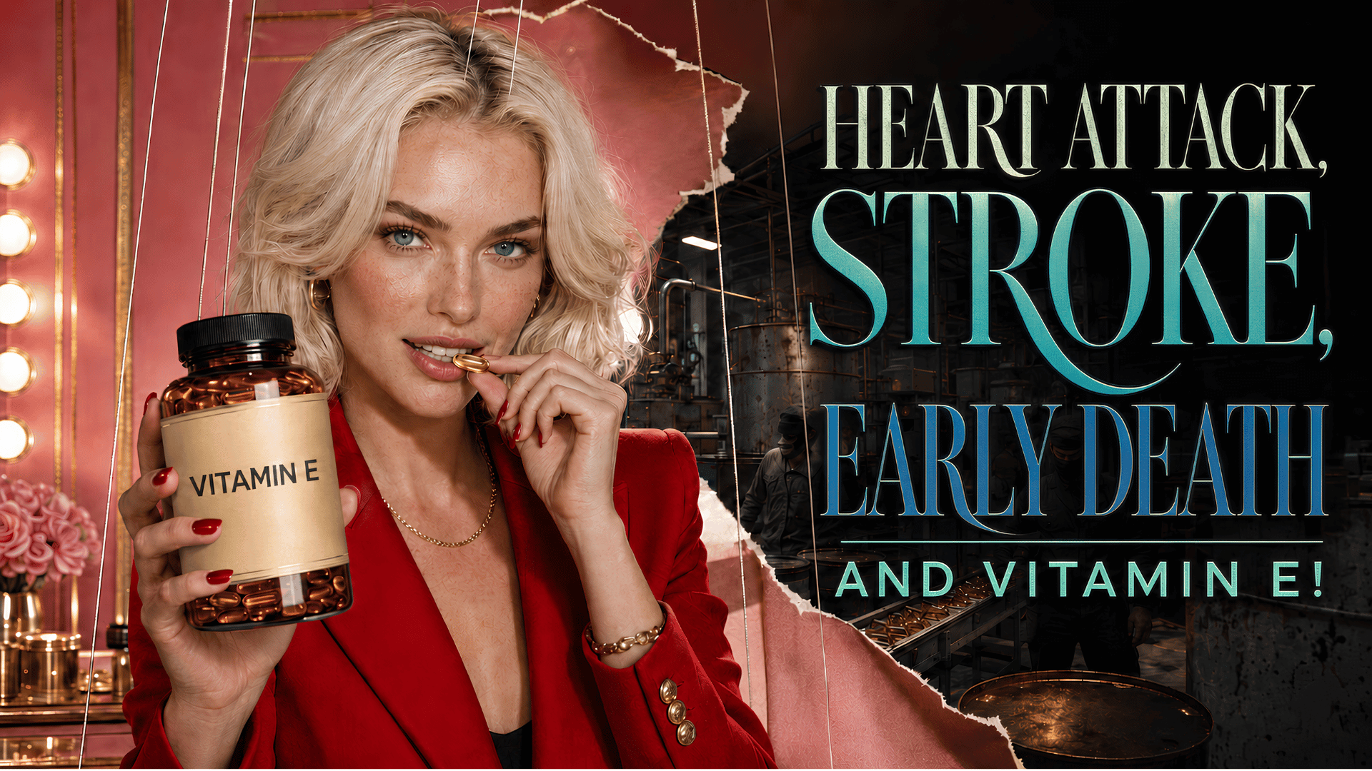 Heart Attack, Stroke, Early Death and Vitamin E!