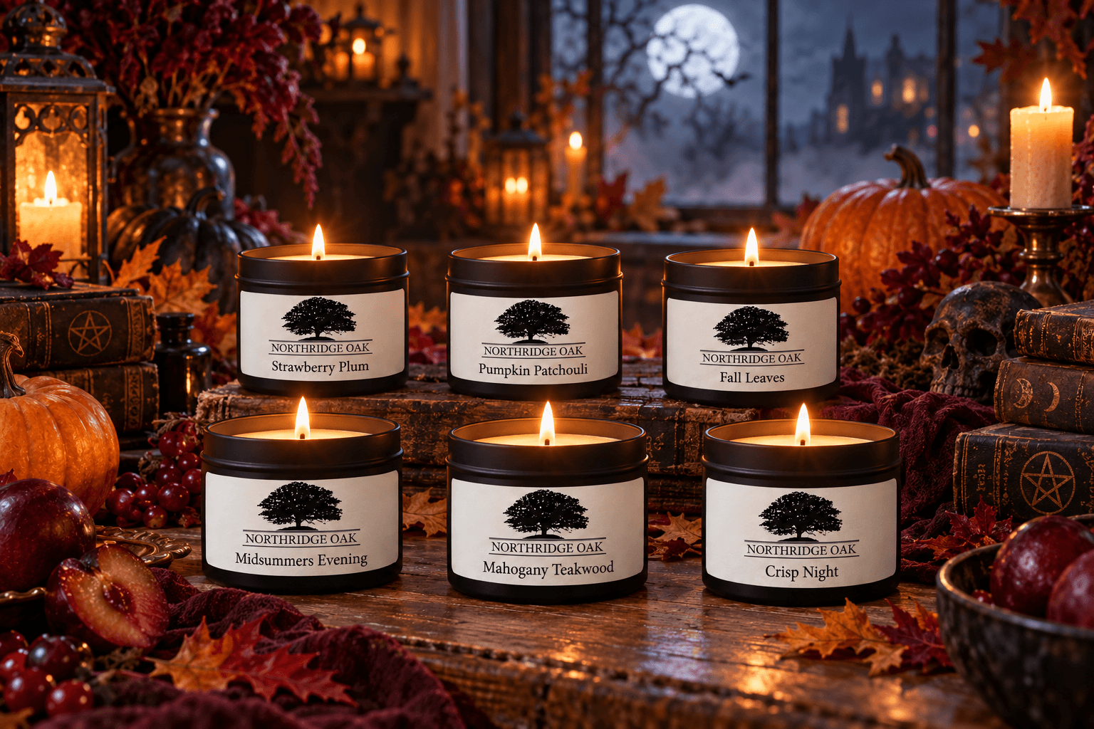 Meet the Halloween Alter Egos of Your Favorite Pea Ridge Candles