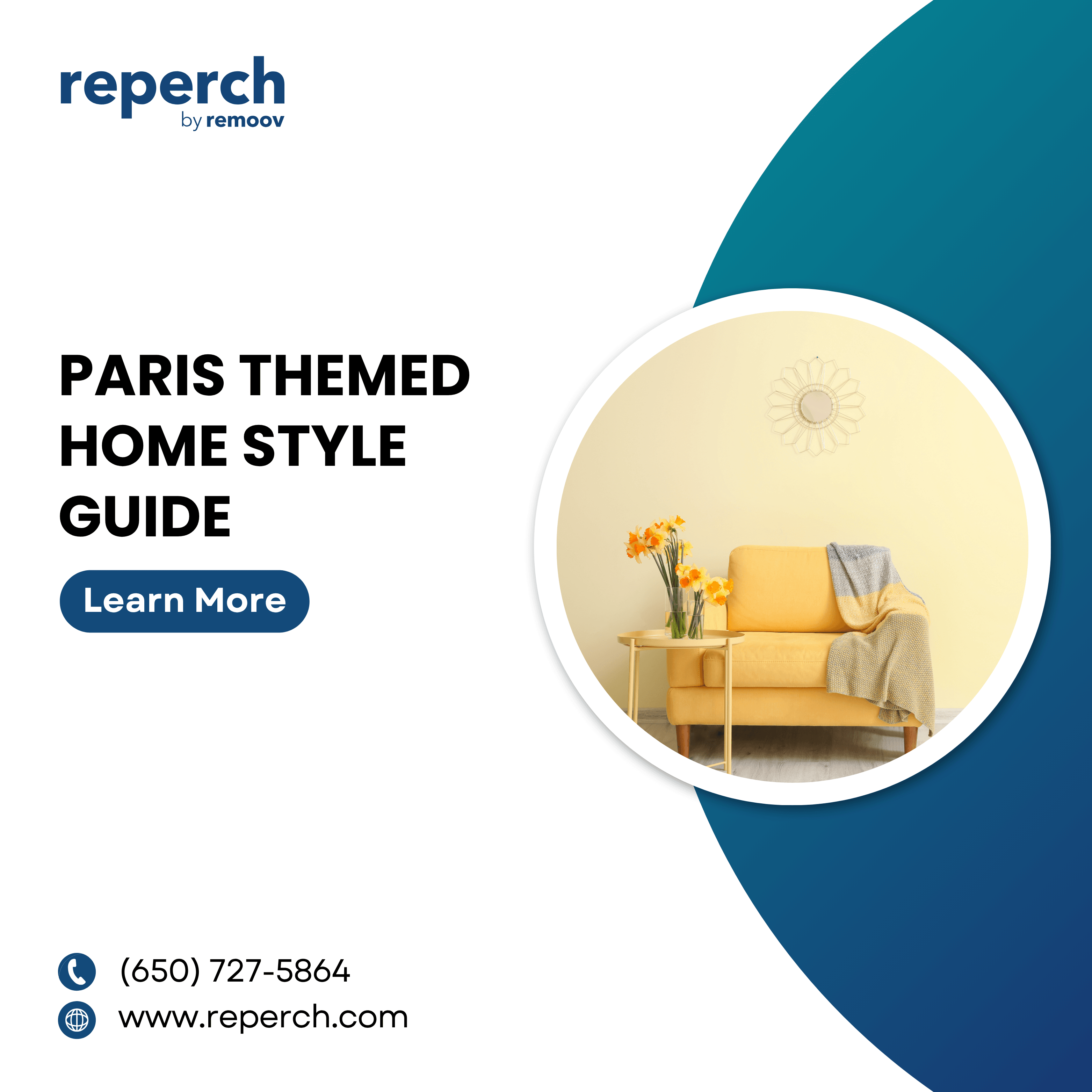 Paris Themed Home Style Guide