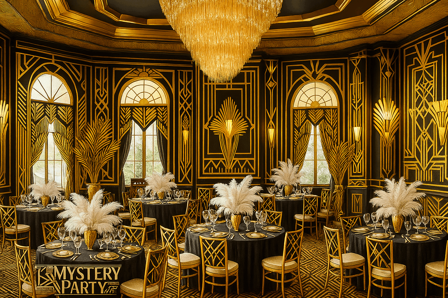 Host a Roaring '20s Murder Mystery Party