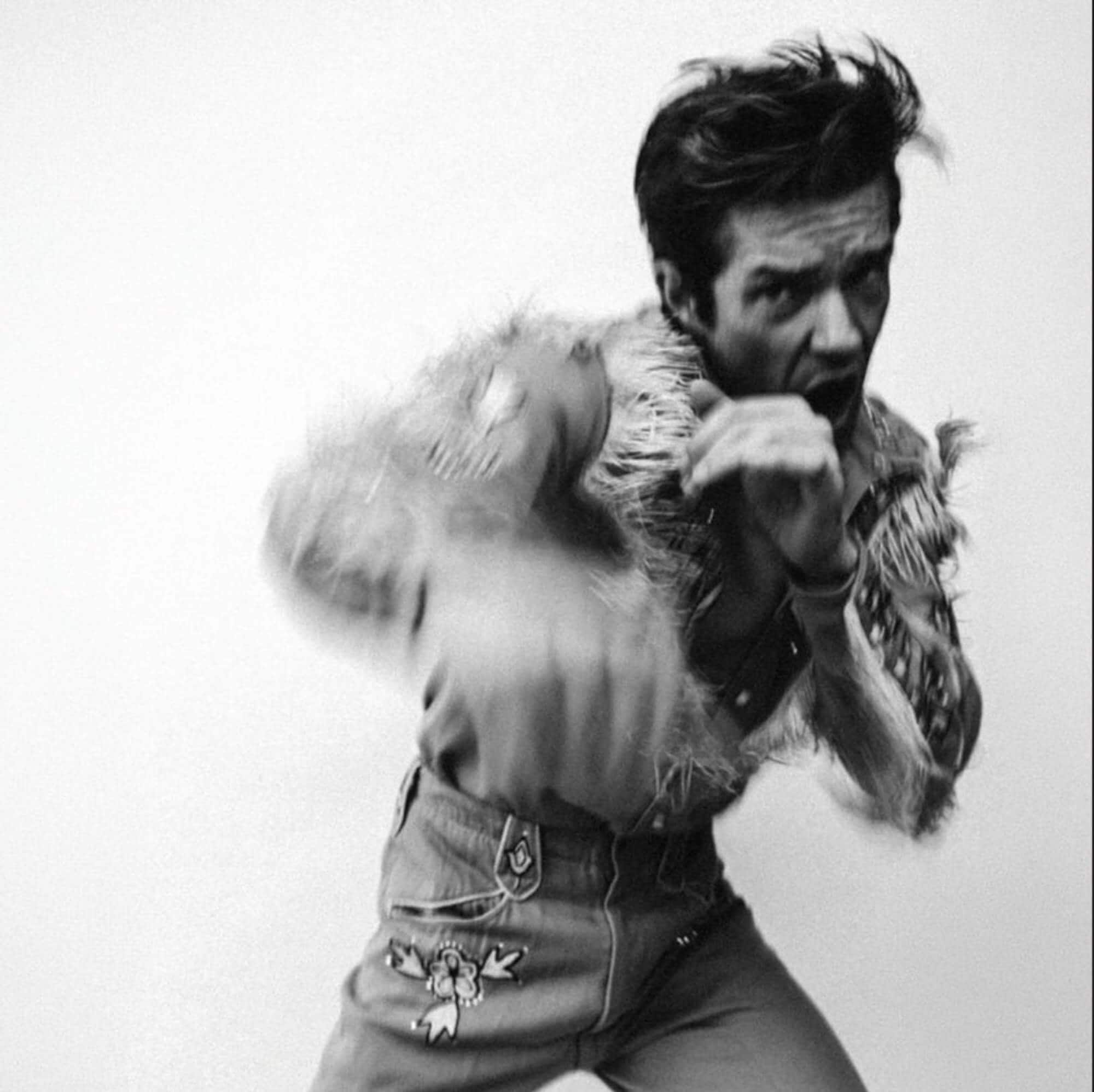Brandon Flowers ‘Thrasher’ artwork. CREDIT: Press
