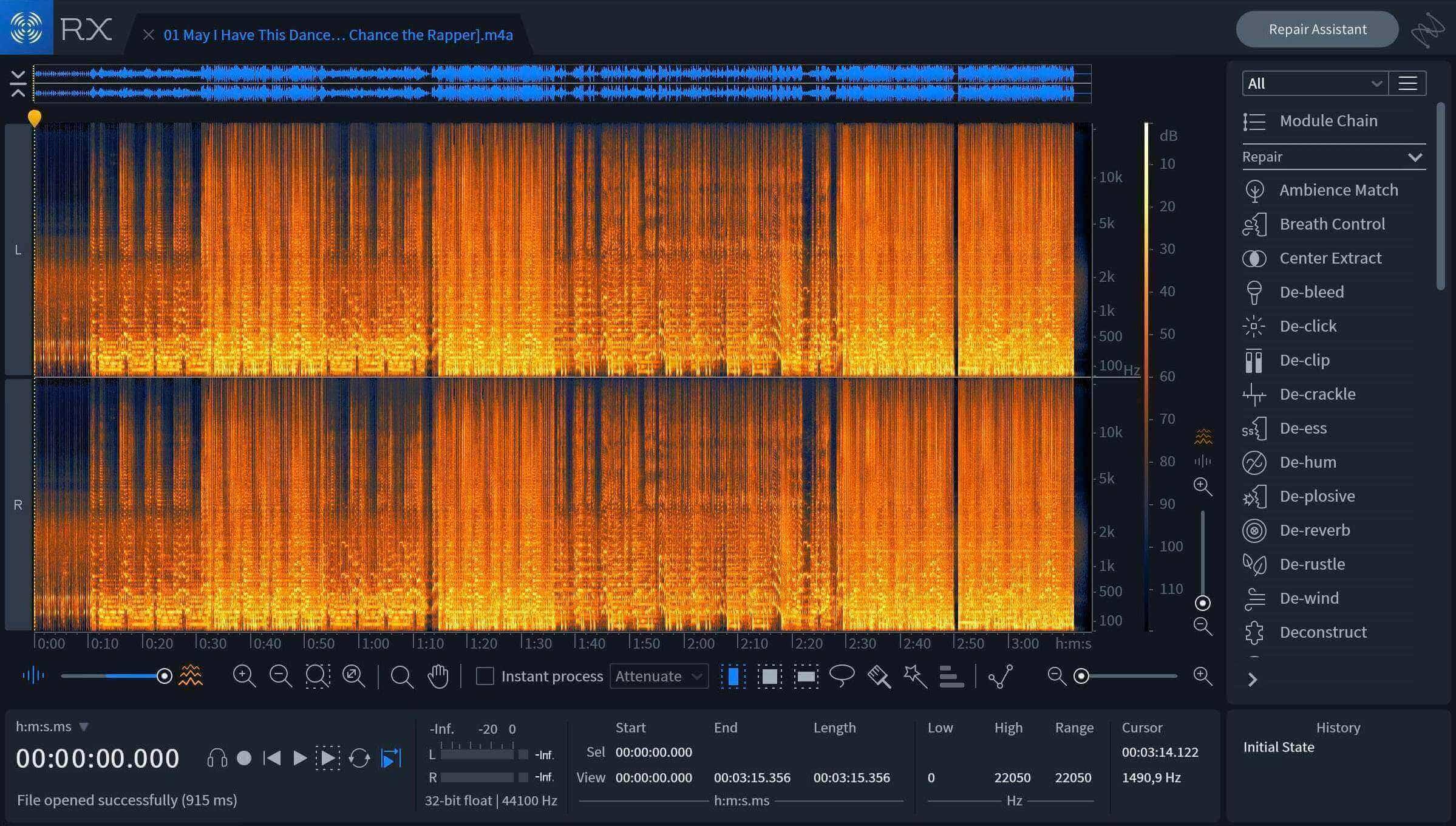 Francis and The Lights "May I Have This Dance" Spectrogram.jpg