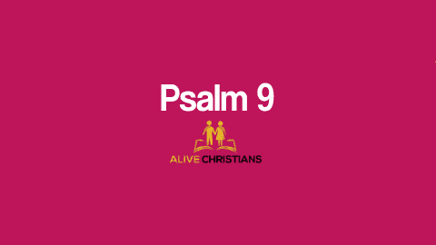 Psalm 9 KJV with Audio - I will praise thee, O Lord, with